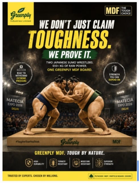 Greenply Brings Sumo Power to MDF Marketing