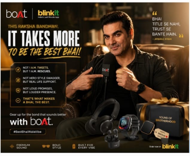 boAt, Blinkit and Arbaaz Khan Redefine the ‘Perfect Bhai’