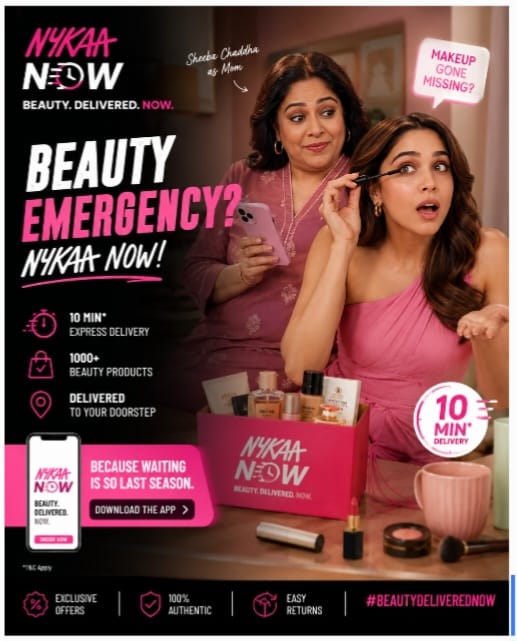 Nykaa Spotlights Speed Commerce with ‘Nykaa Now’