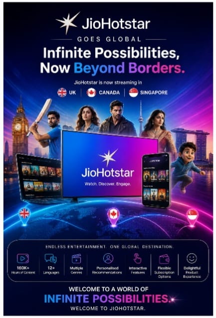 JioHotstar Goes Global