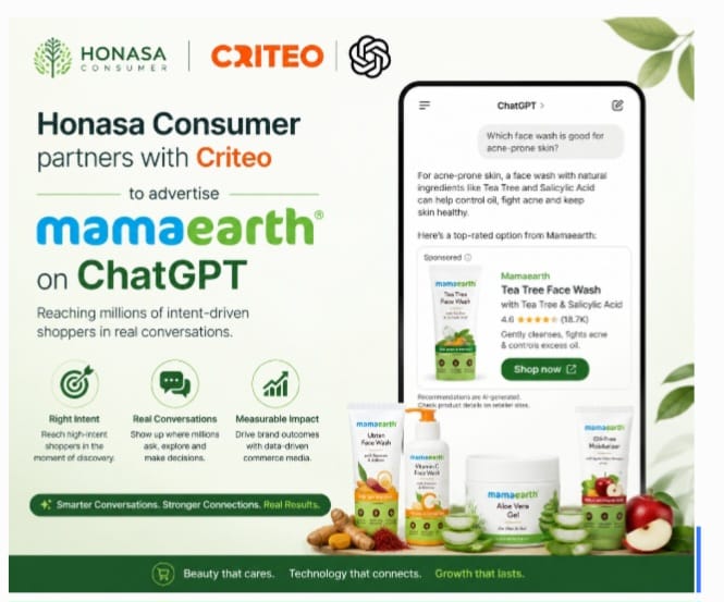 Honasa Consumer Becomes First Indian Advertiser on ChatGPT
