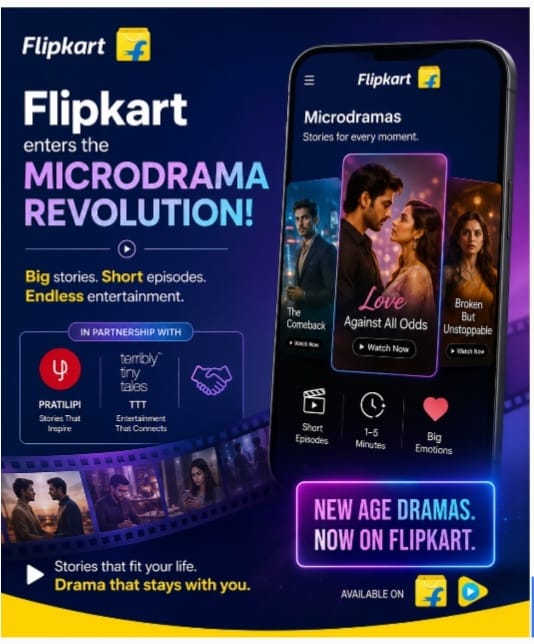 Flipkart Bets on Microdramas to Deepen Consumer Engagement
