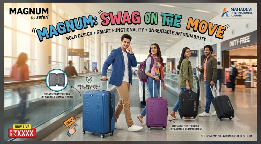 Magnum by Safari Puts  ‘Swag On The Move’ At The Centre Of Its Strategy
