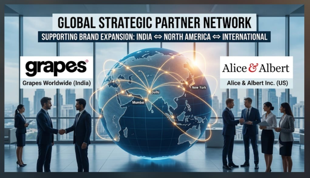 Grapes Worldwide Partners with Alice & Albert