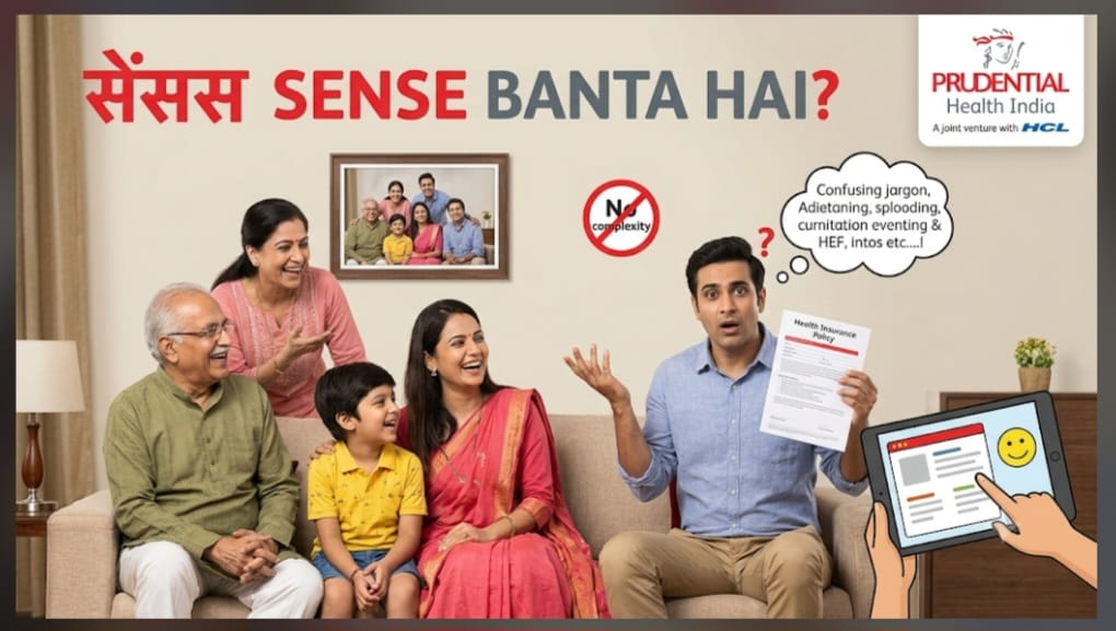 Prudential Health India Uses Humour to Make Health Insurance More Understandable