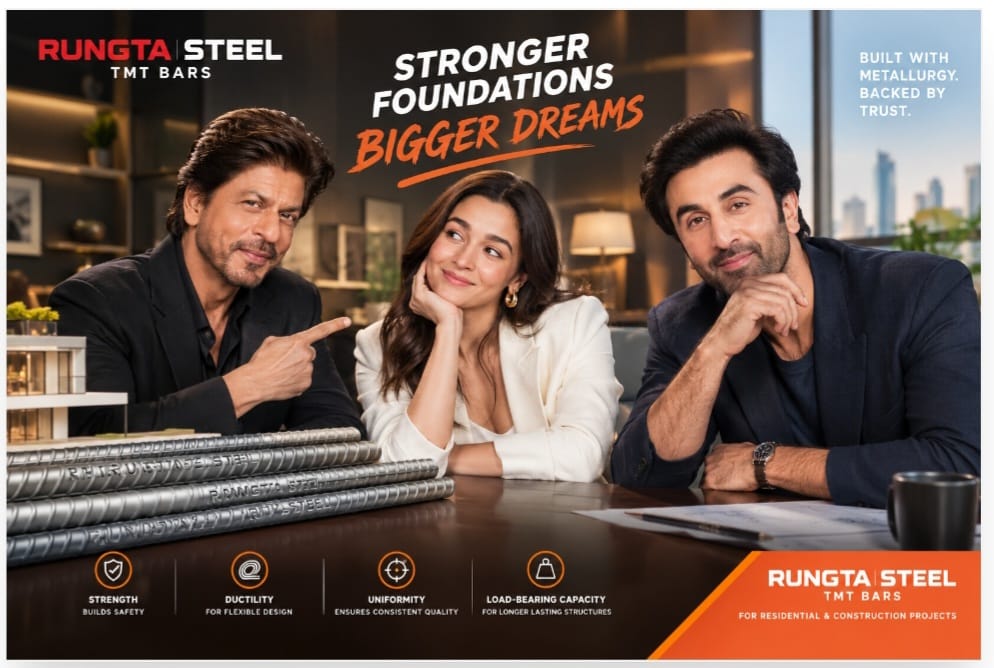 Rungta Steel Turns Star Power Into a Strength Story