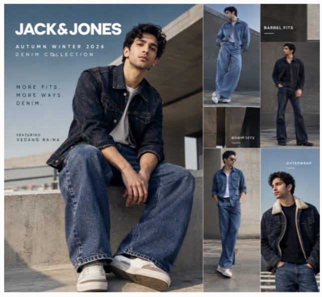 JACK&JONES Bets on Vedang Raina to Anchor AW26 Denim Play