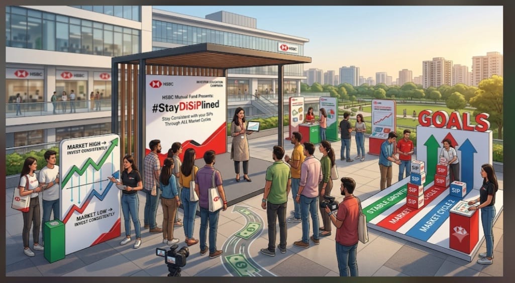 HSBC Mutual Fund Asks Investors: Disciplined in Life, But in SIPs?