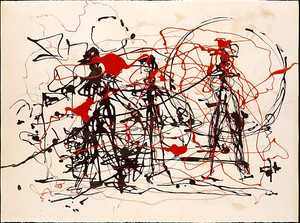 Untitled (1948 - 1949) - (Jackson Pollock)