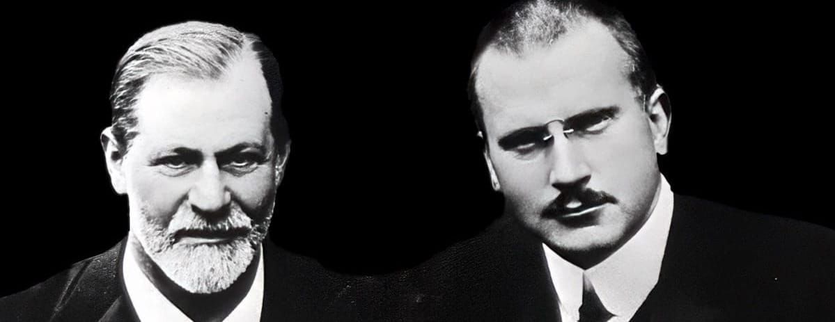 Sigmund Freud and Carl Jung
