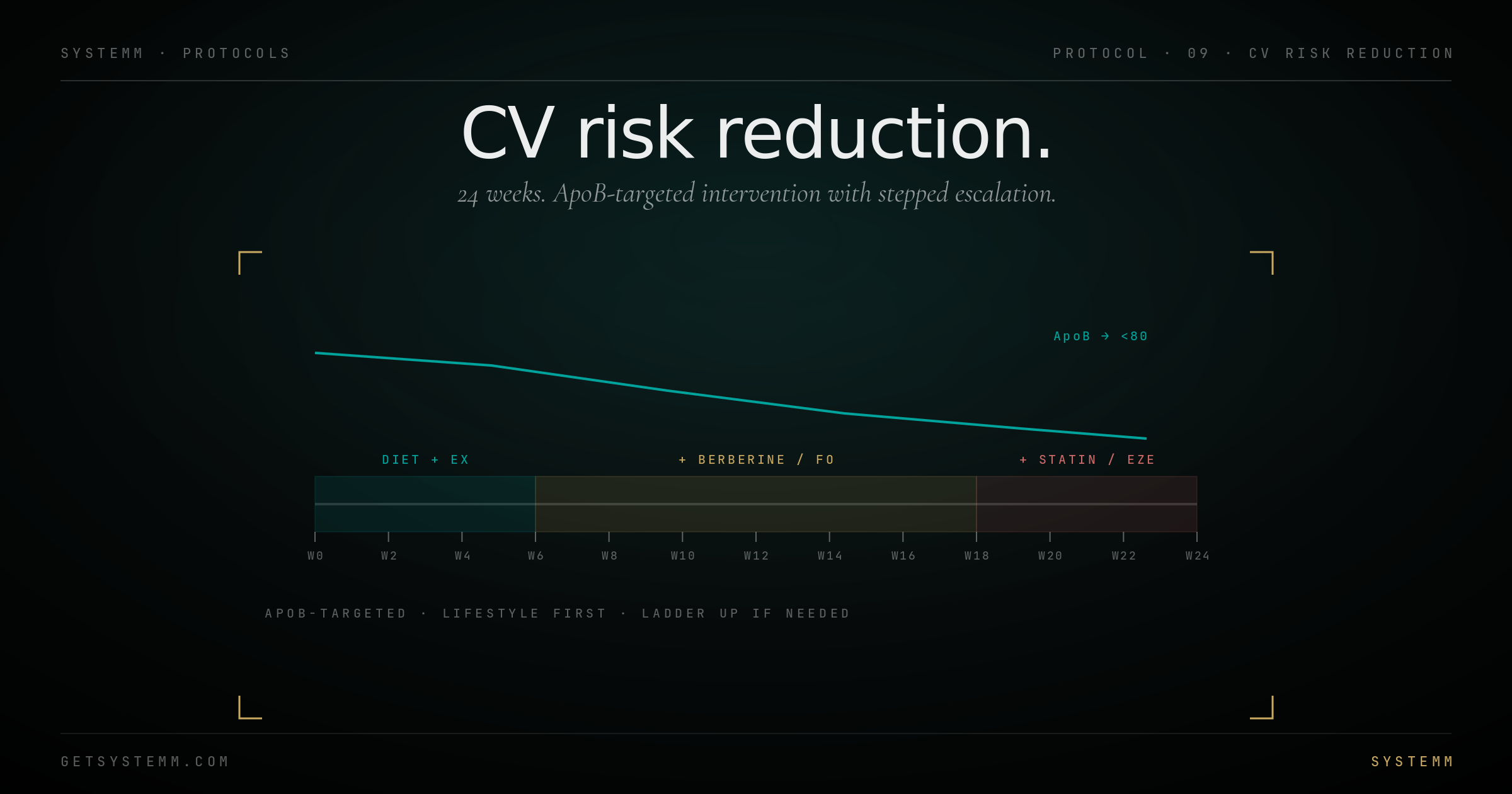 CV Risk Reduction protocol diagram