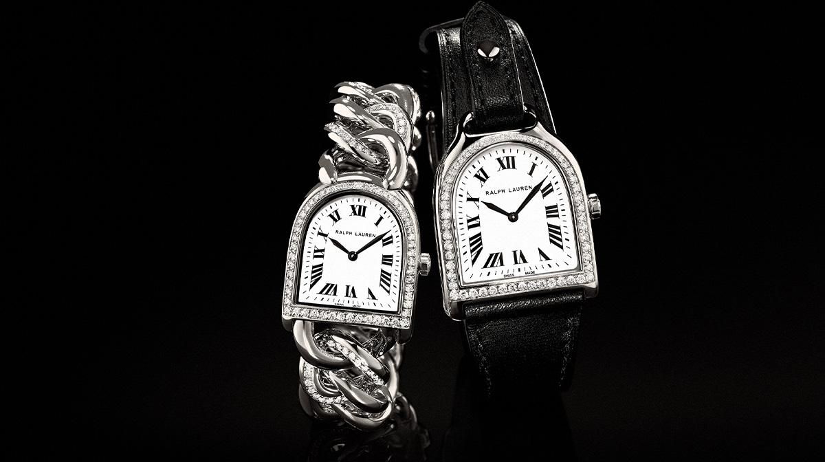 "Ralph Lauren" at üzeňňisiniň şekilinde sagat hödürleýär