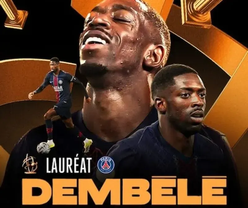 Ousmane Dembélé et Pierre Sage sacrés : le palmarès complet des trophées UNFP