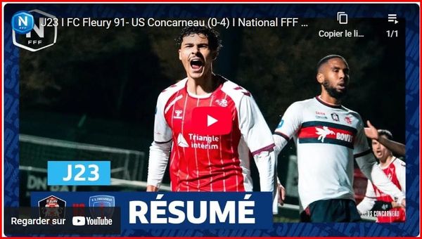Naufrage historique à Walter Felder : le FC Fleury 91 balayé par Concarneau (0-4)