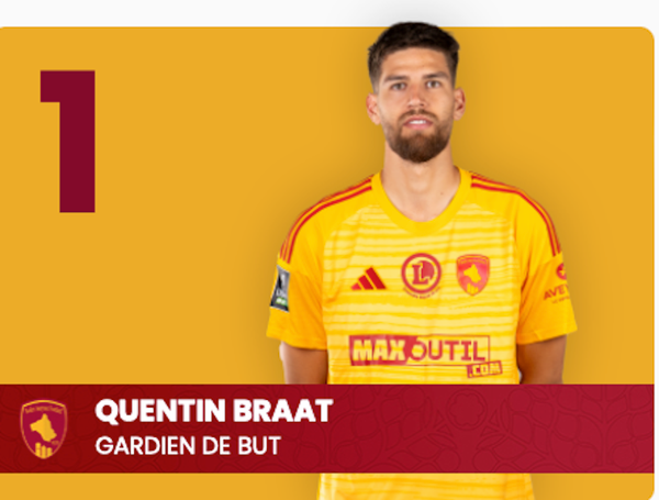 Ligue 2 : l'arrêt digne de Gordon Banks, de Quentin Braat (Rodez)