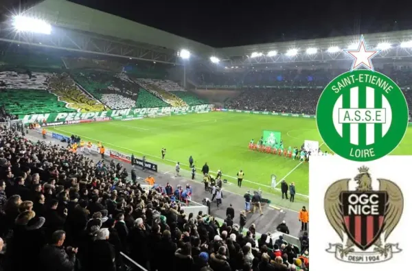 A quelle heure et sur quelle chaine suivre le barrage aller entre Saint-Etienne et Nice ?