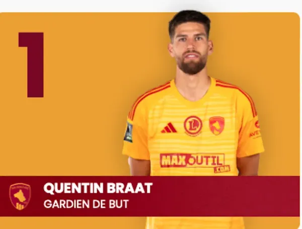 Ligue 2 : l'arrêt digne de Gordon Banks, de Quentin Braat (Rodez)