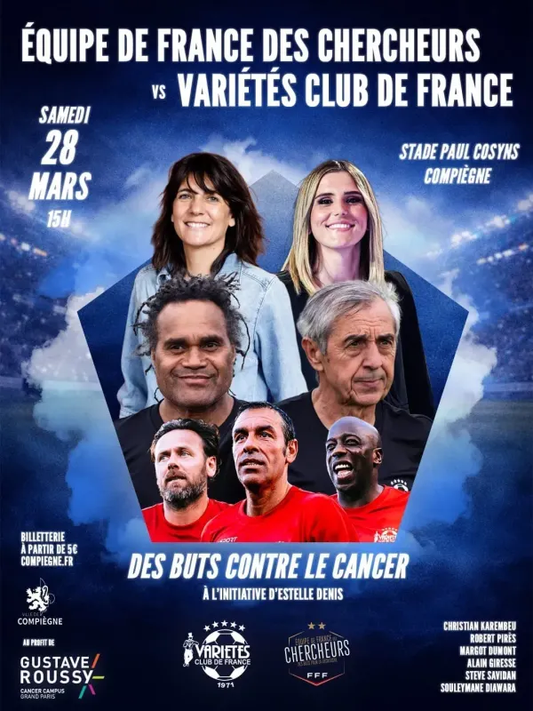 Des stars, un stade plein... Un gros succès annoncé pour le Variétés Club de France