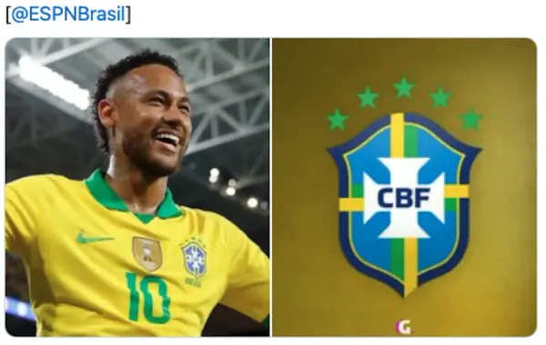 Brésil : Neymar aperçoit la Coupe du Monde