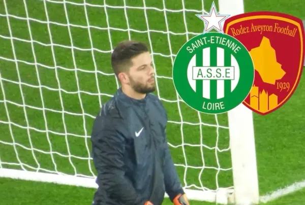St-Etienne - Rodez : le message fort envoyé par Larsonneur en laissant sa place à Maubleu