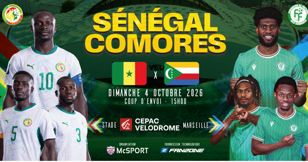 A quelle heure et sur quelle chaine suivre Sénégal - Comores ?
