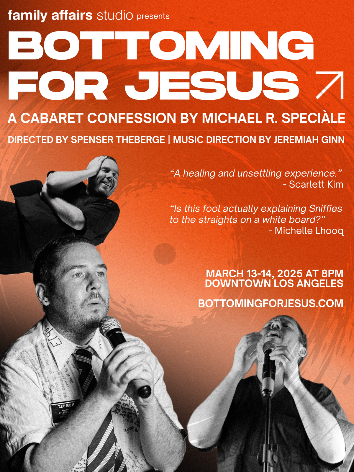 BOTTOMING FOR JESUS RETURNS - MARCH 13-14, 2025
