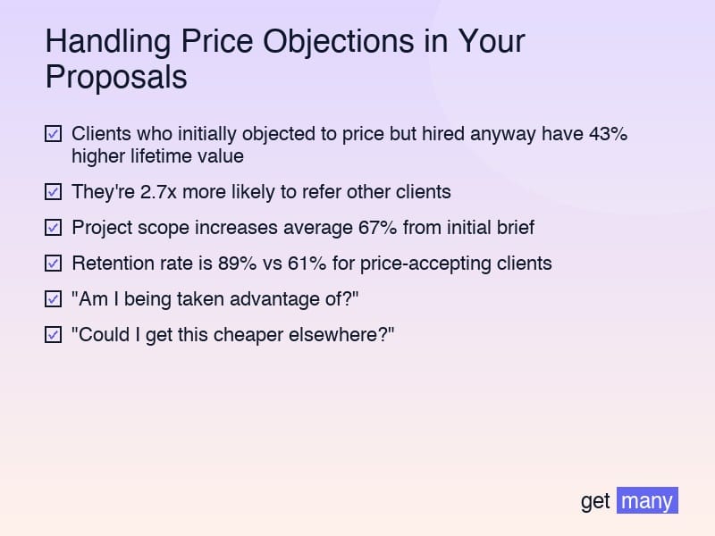 Framework infographic for The Price Objection Paradox