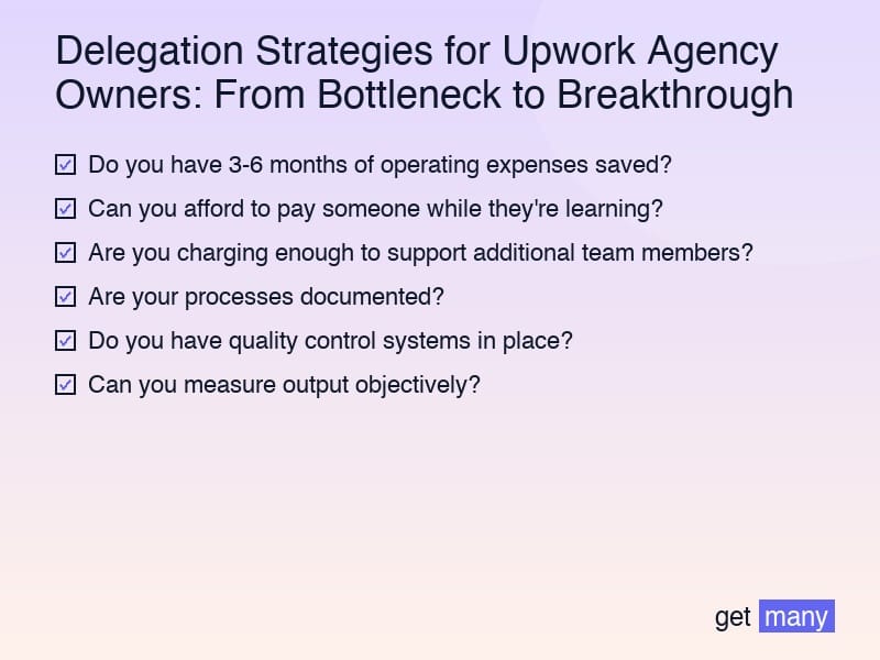 Framework infographic for The Delegation Dilemma: Why Smart People Struggle to Let Go