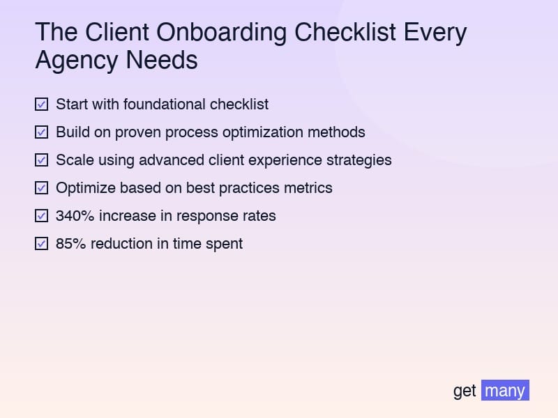 Framework infographic for The Hidden Cost of Ignoring The Client Onboarding Checklist Every Agency Needs