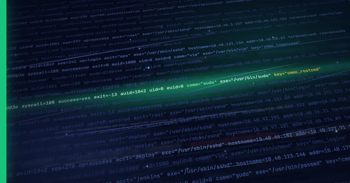 CMMC Audit Logging on Linux