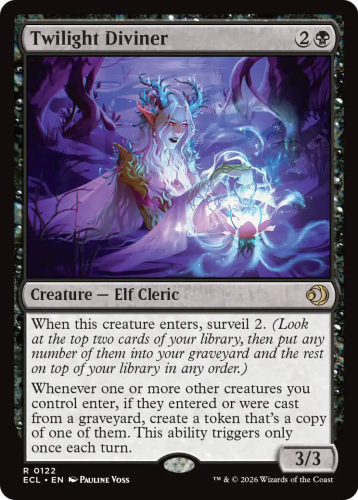 Twilight Diviner (Lorwyn Eclipsed #122)