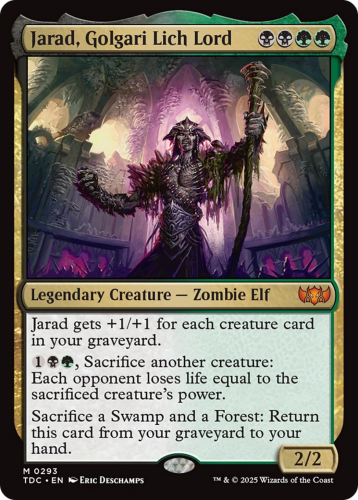 Jarad, Golgari Lich Lord (Tarkir: Dragonstorm Commander #293)