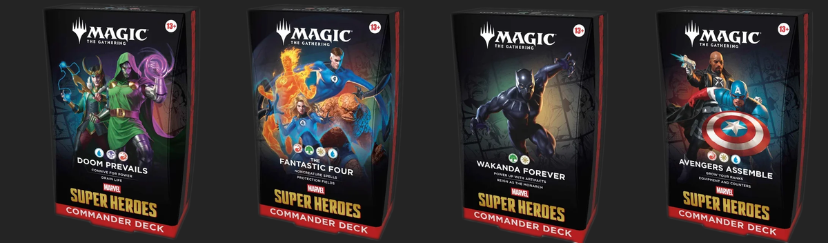 Take Your Super-Serum and Get in Those Tights: Marvel Super Heroes Commander Decklists Revealed