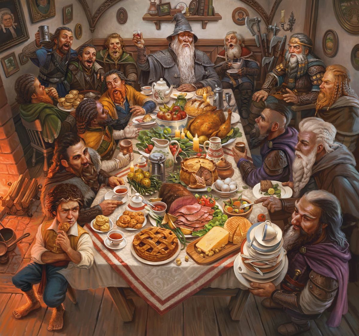 Crack The Plates and Treasures of Smaug: The Hobbit Scene Box Spoilers from MagicCon Amsterdam