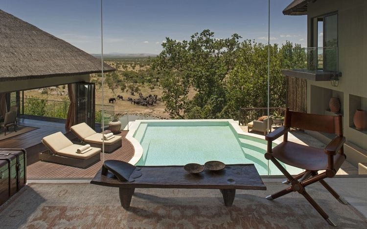 What’s it like staying in the Four Seasons in the Serengeti National Park?
