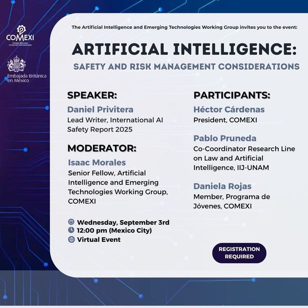 ARTIFICIAL INTELLIGENCE: SAFETY AND RISK MANAGEMENT CONSIDERATIONS