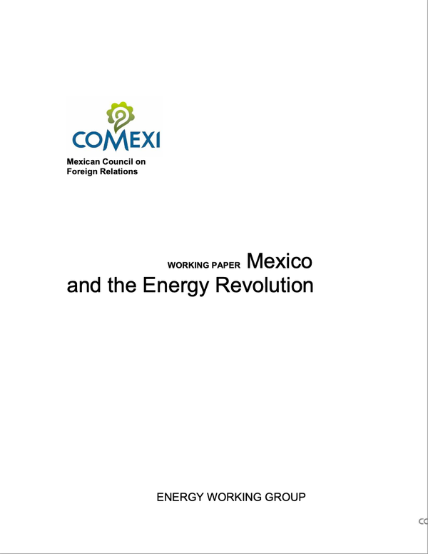 MEXICO AND THE ENERGY REVOLUTION