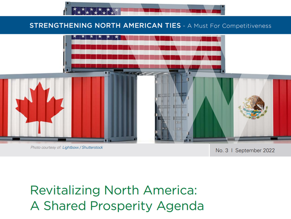 REVITALIZING NORTH AMERICA: A SHARED PROSPERITY AGENDA