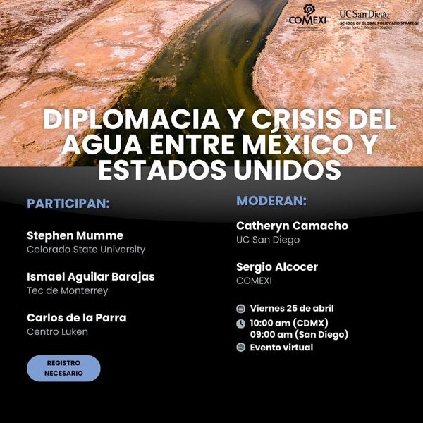 DIPLOMACIA Y CRISIS DEL AGUA ENTRE MÉXICO Y ESTADOS UNIDOS