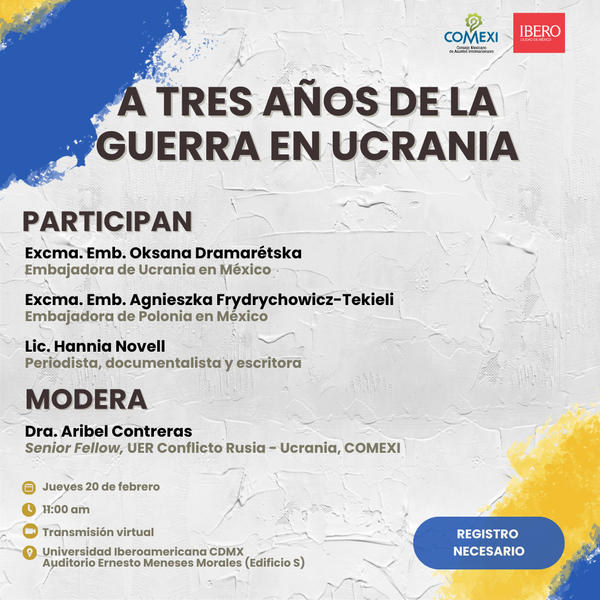 A tres años de la guerra en Ucrania