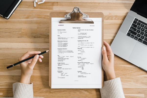 Python Syntax 1-Pager