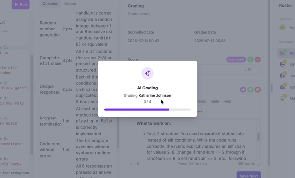 Meet the AI Grader: grade anything with precision