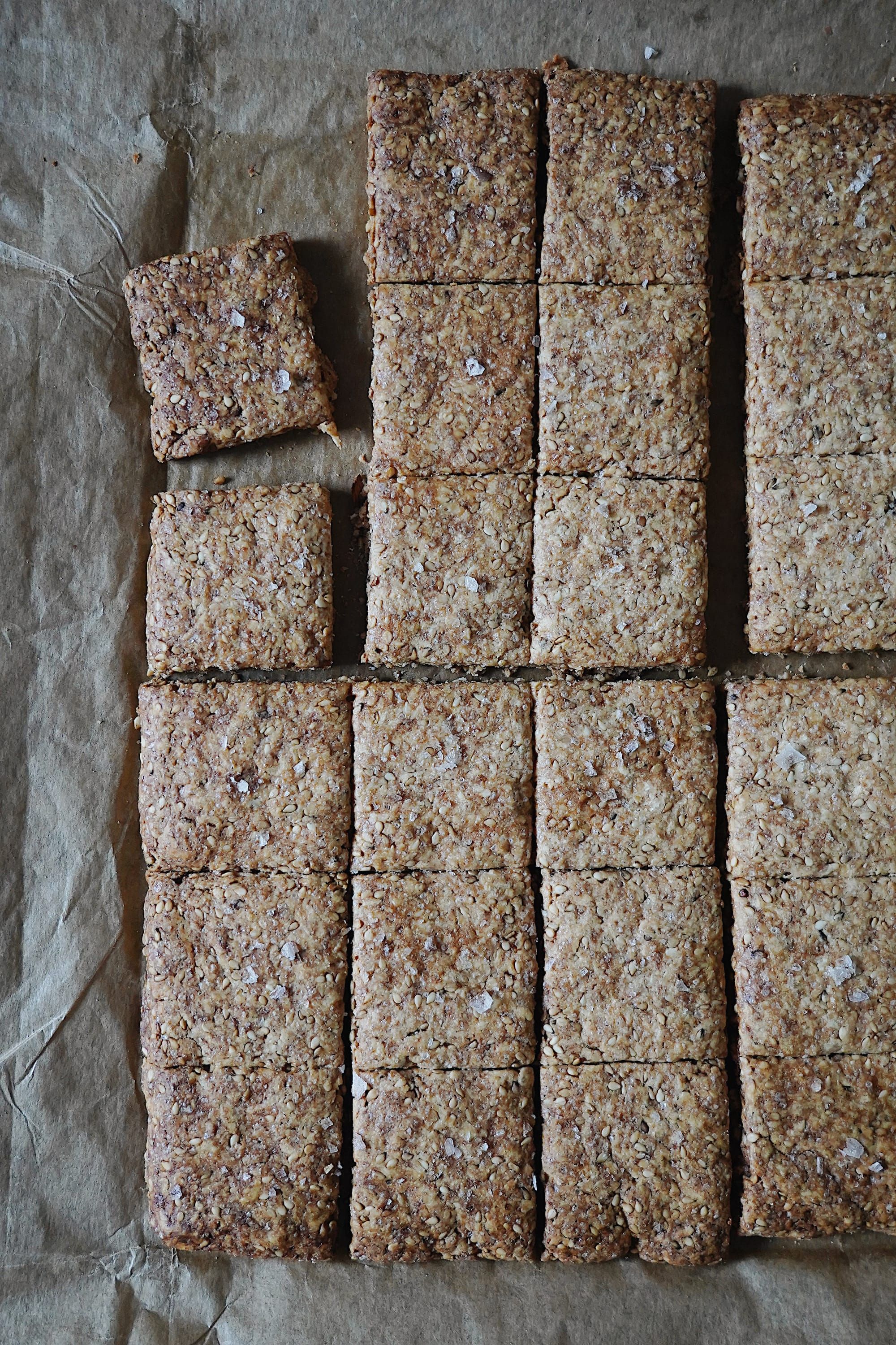 The Unstoppable Sesame Butter Cookies