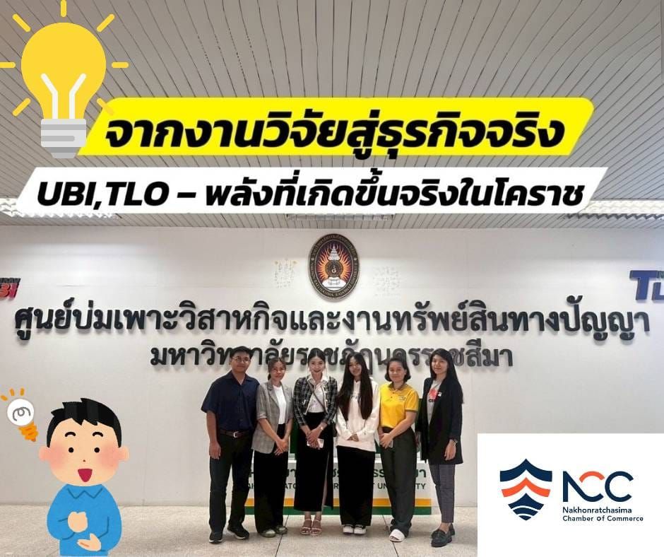 จากงานวิจัยสู่ธุรกิจจริง” – พลังที่เกิดขึ้นในโคราช หลายคนอาจคิดว่า “มหาวิทยาลัย” เป็นแค่สถานที่เรียนหนังสือ. แต่จริงๆ แล้ว มันคือพื้นที่ที่สามารถเปลี่ยน ไอเดียเล็กๆ ให้กลายเป็นธุรกิจได้จริง