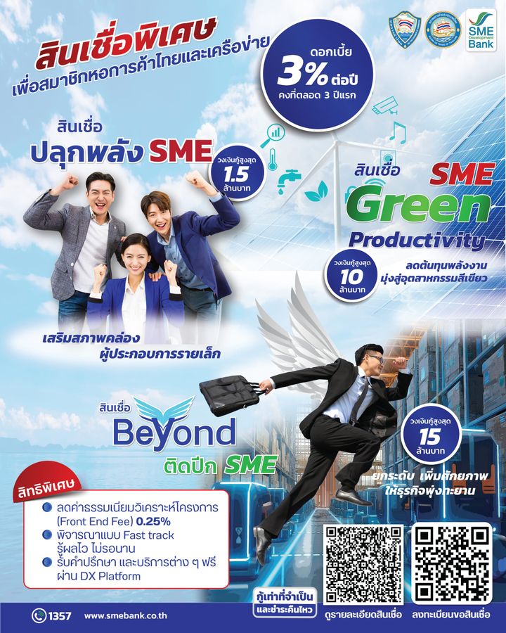 SME D Bank มอบสิทธิพิเศษสุดๆ สำหรับสมาชิกหอการค้าและเครือข่าย!