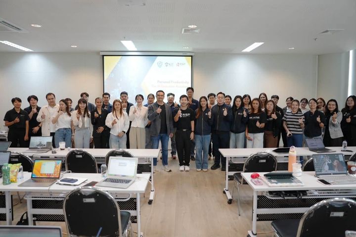 หอการค้าจังหวัดนครราชสีมา ร่วมกับ RSP NE2 จัดอบรม “Personal Productivity: The AI Executive Assistant” ยกระดับผู้ประกอบการด้วยเทคโนโลยี AI.