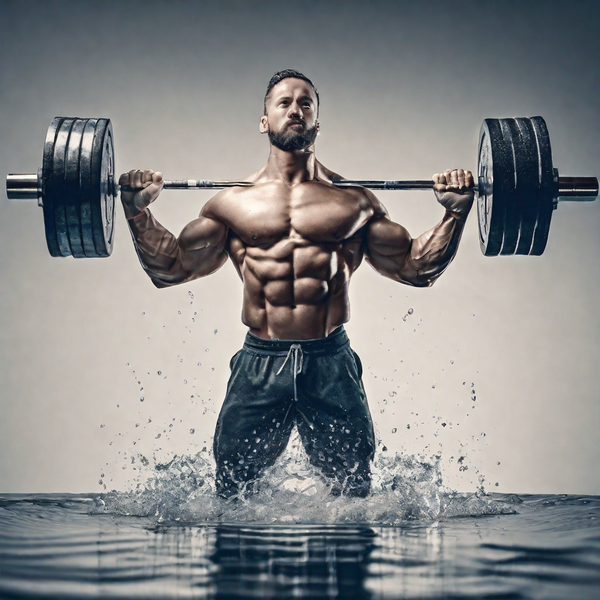 A importância da água na musculação