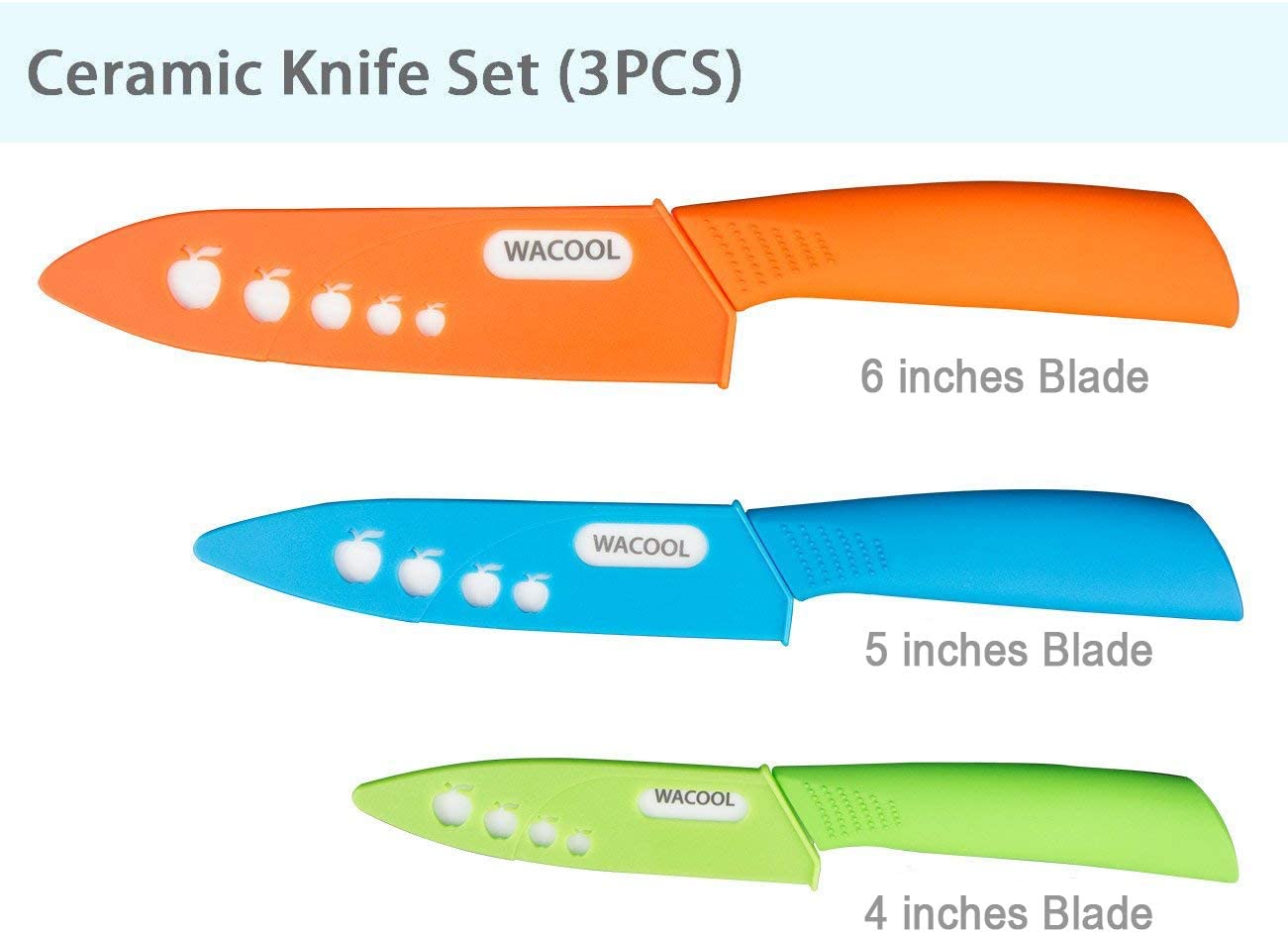 WACOOL Knife Size Chart