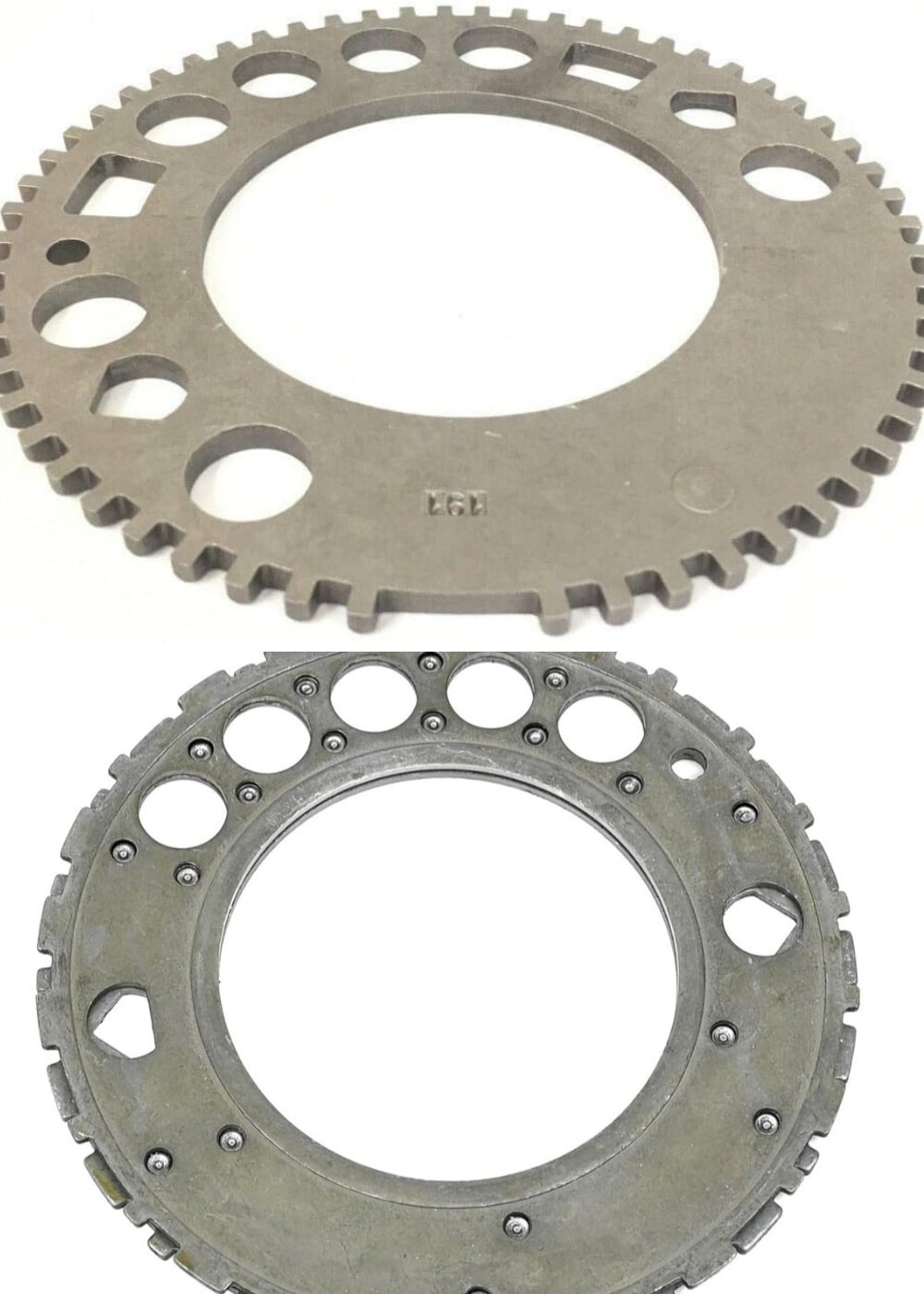 A 24T and a 58T reluctor wheel for Chevy LS engines.