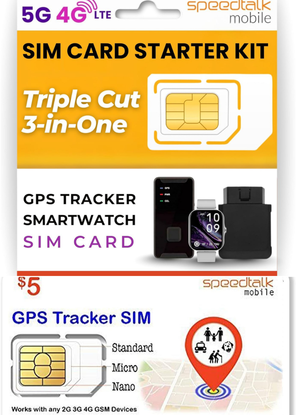 A smartwatch tracker SIM lets you keep track of things when you need it.